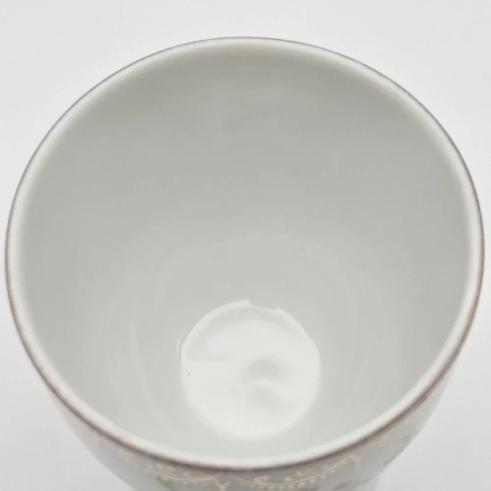 Rosenthal Selb Dresden Floral Porcelain Egg Cup With Gold‎ Trim Cottagecore